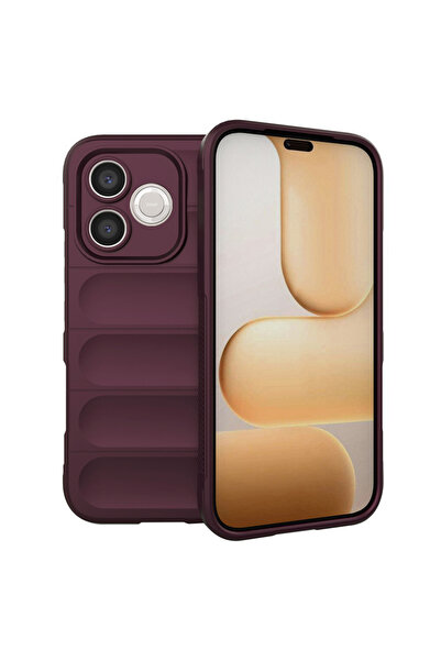 Techsuit Husa pentru Honor 600 Lite, Magic Shield, protectie antisoc, bordo