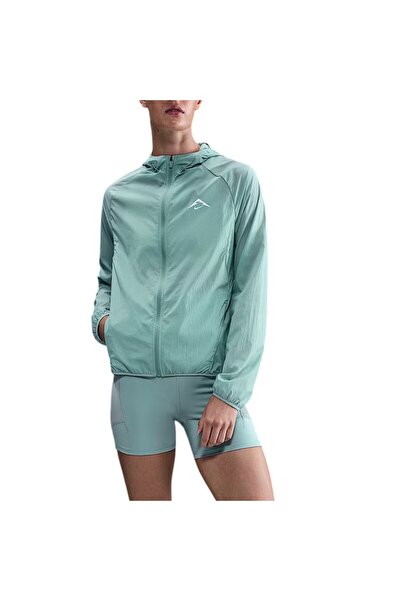 Nike Jachetă de alergare pentru femei Trail Repel FW 2025 - Verde deschis - L