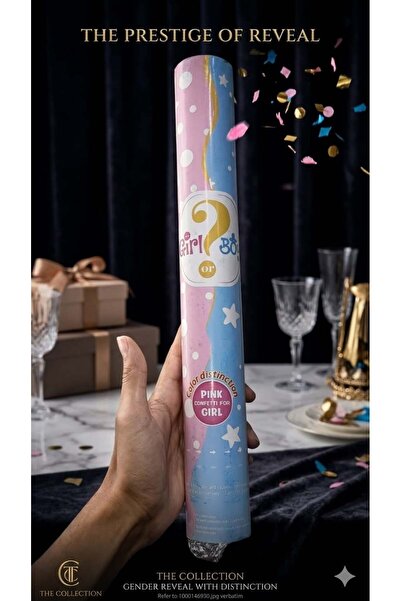 GIRLBABY Luxury Gender Reveal Cannon (Girl) – The Awaited Announcement Moment...