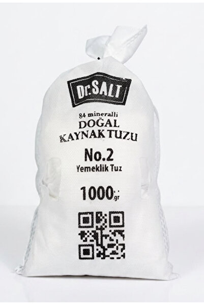 Dr.Salt Doğal Kaynak Tuzu Yemeklik 1 kg