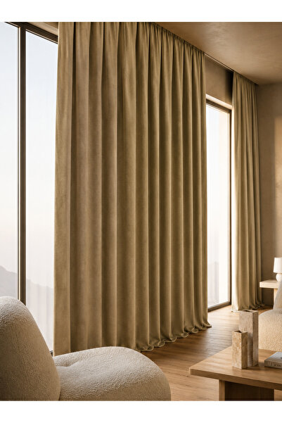 ArasyaHome Draperie cu Textura Petek Bej 14202