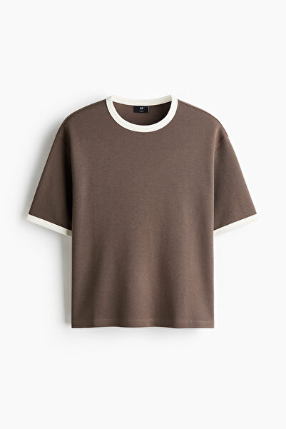 H&M Pamuklu Boxy Tişört Relaxed Fit
