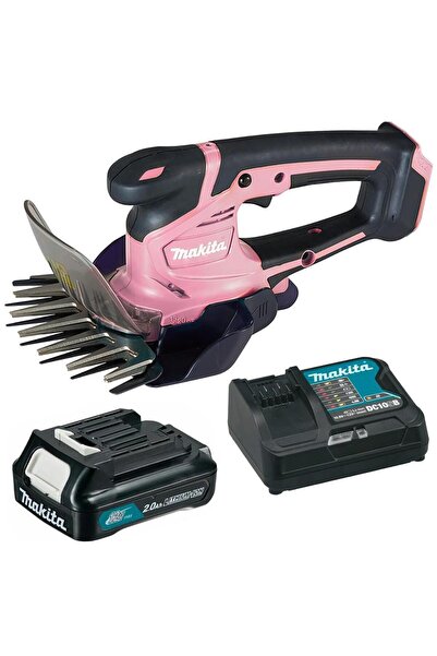Makita UM600DSAP 2-σε-1 Ασύρματο Ψαλίδι Γκαζόν, Ροζ, 12V, 1x2Ah, Πλάτος Κοπής...