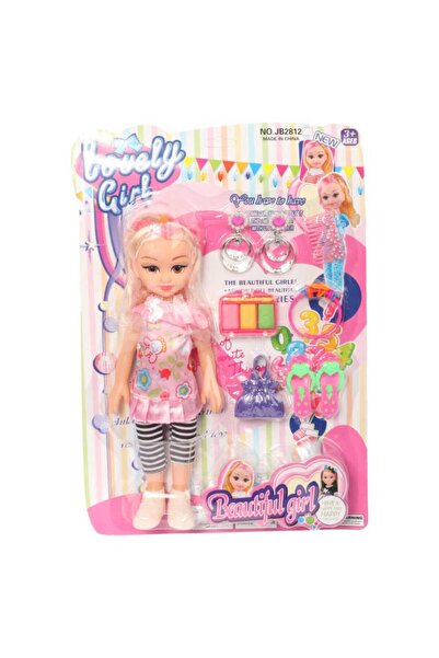 Goliat Set complet pentru păpușă: Păpușă la modă cu accesorii și set de pictură