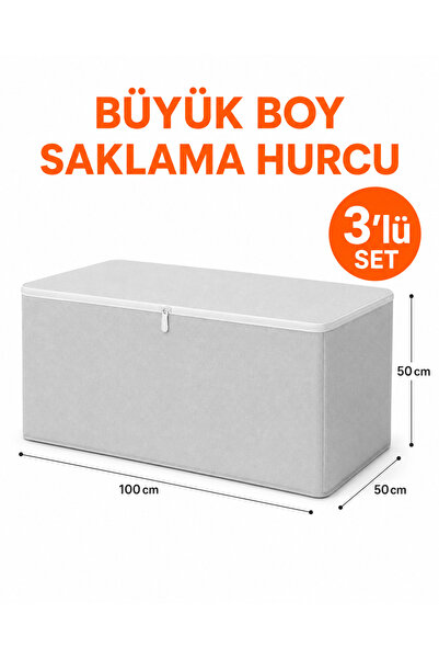 Arkhelais Storage Bag Set of 3 Large Size Storage Bags Quilt Storage Bag Blan...