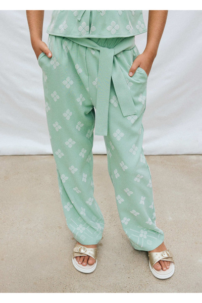 MAYORAL Girl's Printed Trousers 6553