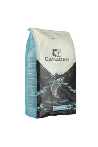 Canagan Hrana uscată pentru câini Grain Free Small Breed cu somon 2 kg