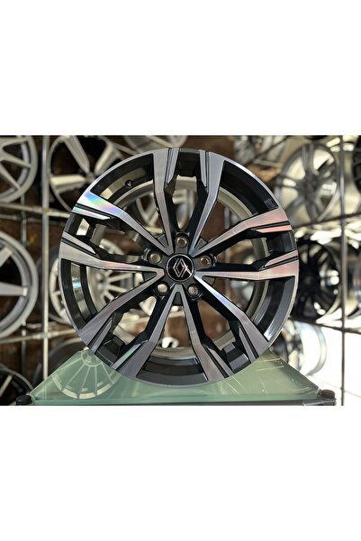 AGT 18 İNÇ 5X114.3 RENALUT MEGANE 4 FLUENCE JANT TAKIMI GUN METAL (4 ADET)