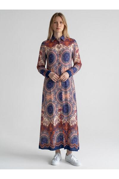 VETRE Women's Plus Size Viscose Long Dress