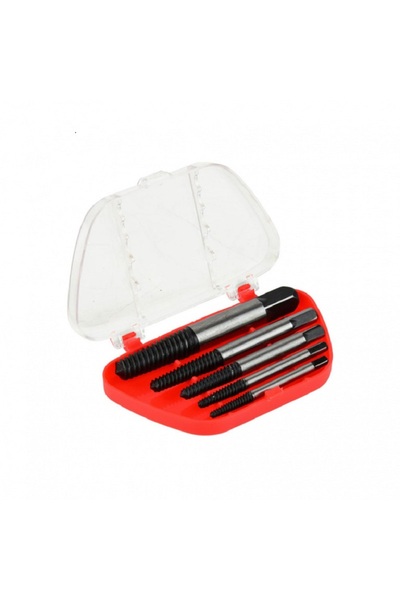 GIDA-CRIS Set 5 extractoare suruburi rupte 1/8 – 9/16 cu diametru cuprins in ...