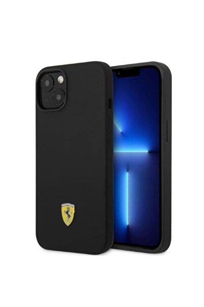 Ferrari FEHMSIP14SBK Husă pentru iPhone 14 de 6.1 inch, Negru, Dură, Compatib...