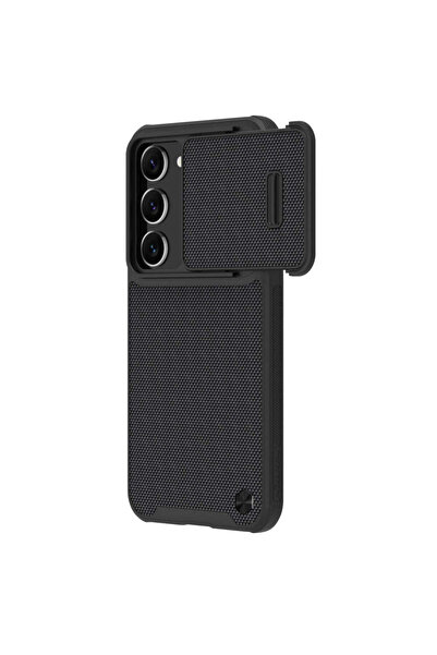 Nillkin Husă texturată pentru cameră pentru Samsung Galaxy S23 Plus, Negru