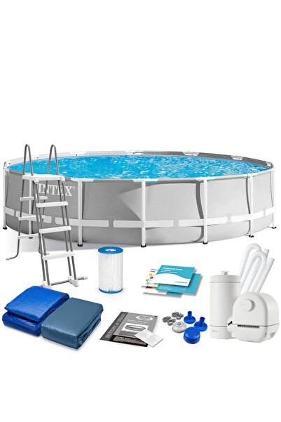 Intex Set piscină cu structură prismă 549 x 122 cm
