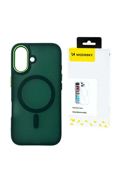 WOZINSKY Husă Fashion MagSafe pentru Samsung Galaxy S25+ - verde