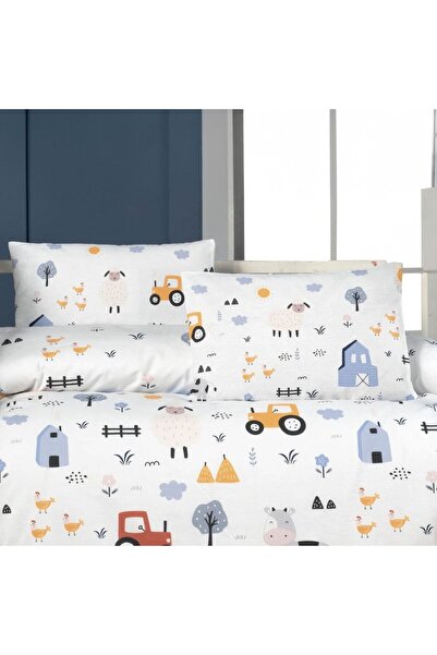 Beauty Home Ζεύγος μαξιλαροθήκες βρεφικές Art 5601 35x45 Γαλάζιο