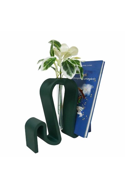 OEM Vază decorativă Flow Terra cu eprubetă de sticlă, Suport floral minimalis...
