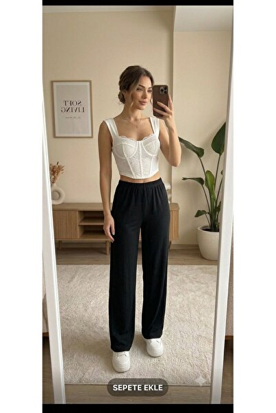 blck & premium Casual Eşofman Altı Cepsiz