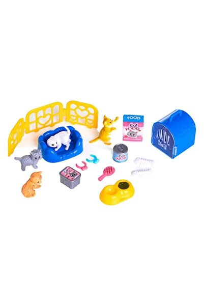 OEM Set de joacă pentru pisici: căsuță tip cuib și accesorii