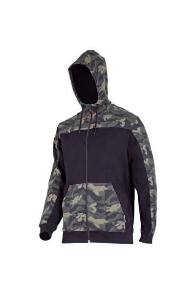 Lahti Pro Jacheta hanorac cu gluga si fermoar / camuflaj - m