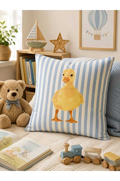 PİKKO HOME HİKAYE ARKADAŞLARI DİJİTAL BASKILI POLYESTER KIRLENT KILIFI(KR)