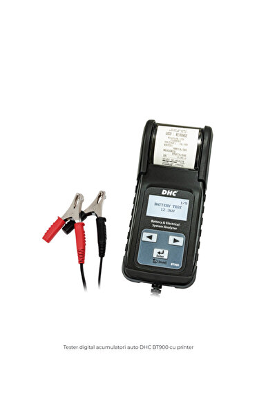 DHC Tester digital acumulatori auto BT900 cu printer
