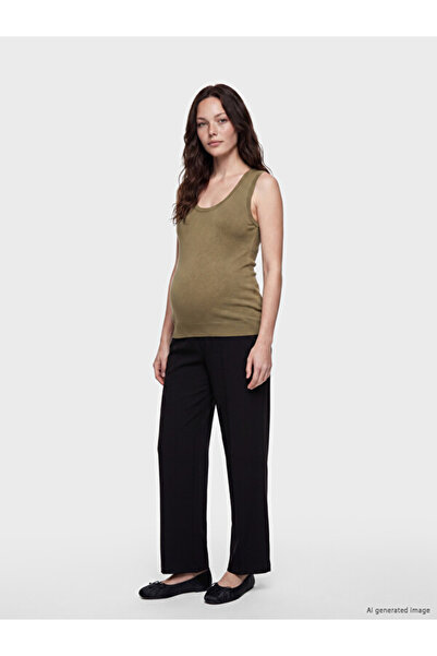 LC Waikiki Rmz Gi̇yi̇m Farkiyla Abdominal Panel Maternity Pants