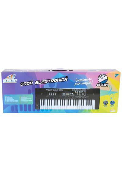 Eccho Orga muzicala cu microfon, Eccho, 49 clape
