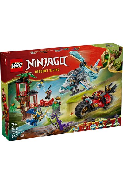 LEGO ® Ninjago - Lupta la casa din copac cu vehicule ninja (71857)