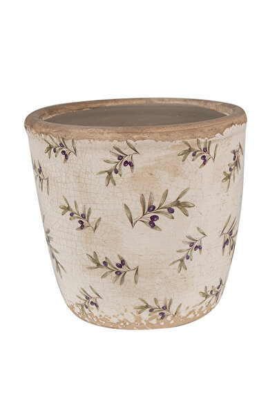 Clayre Ghiveci ceramic pentru flori Ø 13x12 cm