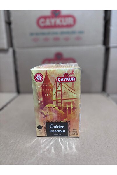 Çaykur أكياس شاي جولدن اسطنبول ديمليك 40 عبوة 200 جرام