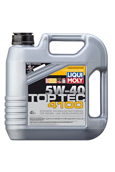 Liqui Moly Ulei motor 5W40 Top Tec 4100 4 litri
