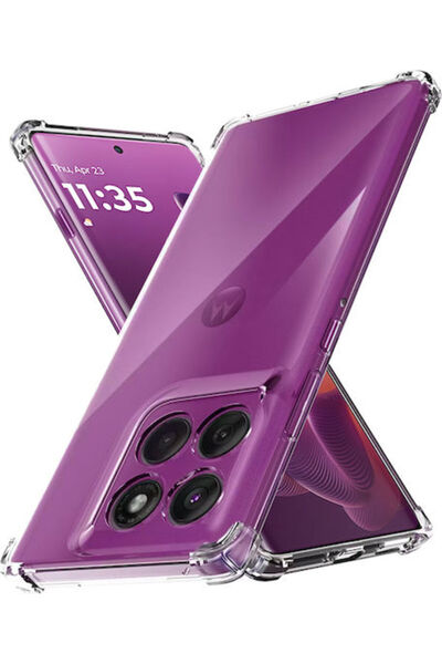 Techsuit Motorola Edge Bumper Σιλικόνης Διαφανές (Motorola Edge 60 Pro - Tech...