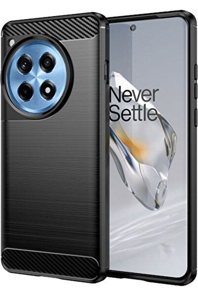 Techsuit Πίσω Κάλυμμα Σιλικόνης Μαύρο (OnePlus 12R)