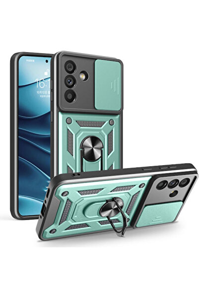 Techsuit Camshield Πίσω Κάλυμμα Μεταλλικό Πράσινο (Samsung Galaxy A56 5G)