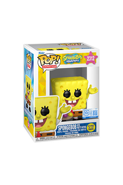 Funko Nickelodeon Pop! SpongeBob with Pretty Patties (Glow) figür
