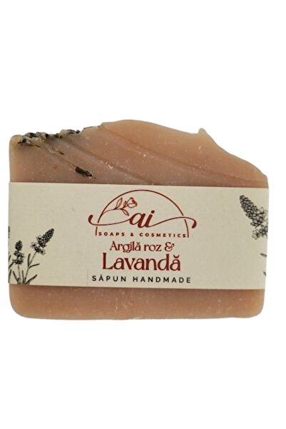 A.I soaps&cosmetics Săpun cu lavandă și argilă roz, A.I. Săpunuri și cosmetic...