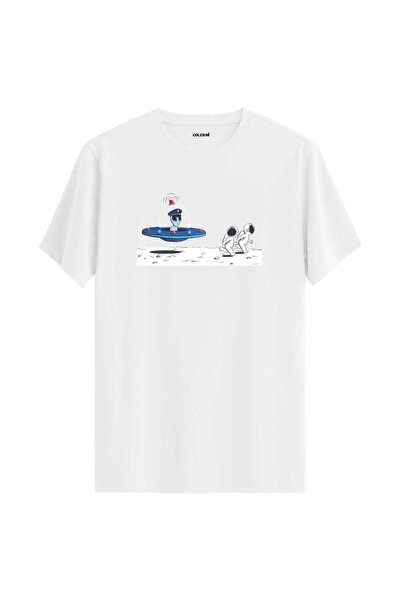 Colermi Astronaut and Ufo T-Shirt