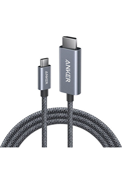 Anker Καλώδιο HDMI HDMI Αρσενικό - HDMI Αρσενικό 1,8μ Γκρι Κωδικός: A87E0H12