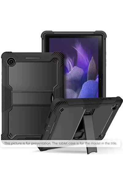 Techsuit Ανθεκτική Μαύρη Θήκη Flip για Samsung Galaxy Tab S9 FE
