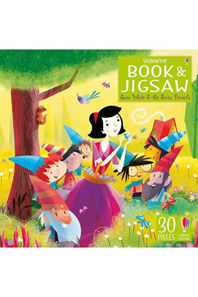 Usborne Book and Jigsaw Snow White and the Seven Dwarfs
