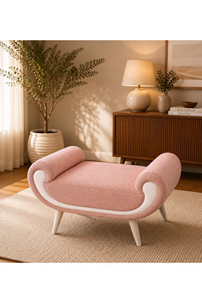 Web WEBRON pembe gondol premium ahşap bench&puf