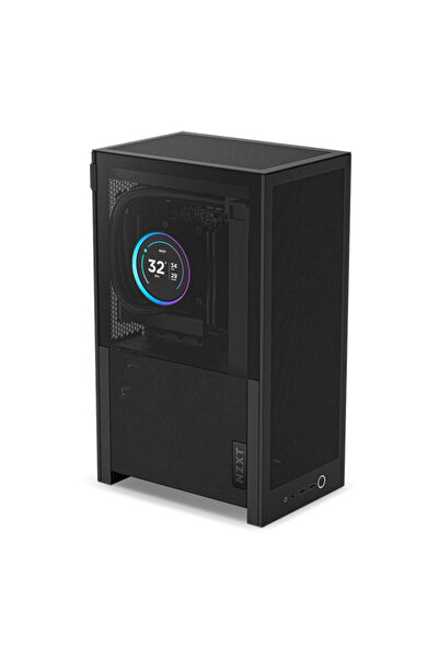 Nzxt H2 FLOW Mini-ITX CI-H21FB-01 Siyah Gaming (Oyuncu) Kasa