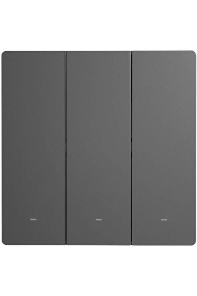 Sonoff M53c86 Εντοιχιζόμενος Διακόπτης Τοίχου Wi-Fi Τριπλός με Γκρι Πλαίσιο Κ...
