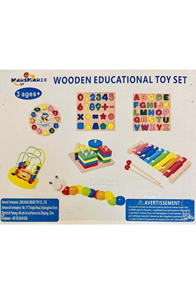 Generic 7 in 1 Wooden Toy Combo Box
