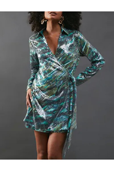 Evendi Rochie scurta, Verde