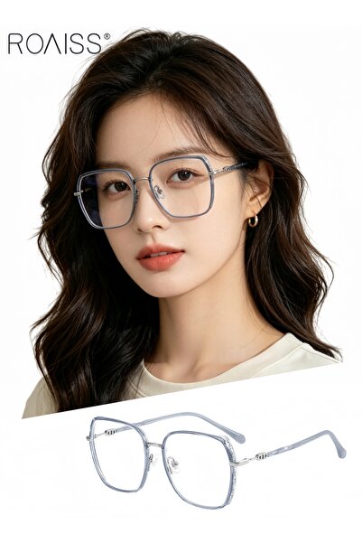 ROAISS Blue Light Blocking Glasses Blue Light Filter Computer Reading Gaming ...