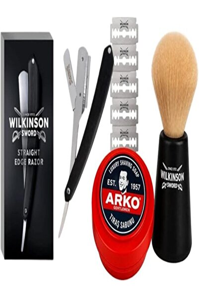genel tr Shaving Soap 150 Gr + Shaving Brush Vintage Edition + Razor 5 Pieces...