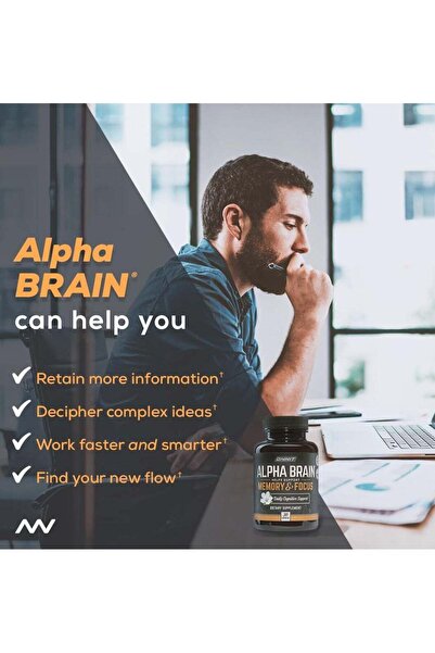 Top Choice Onnit Alpha Brain Dietary Supplement 30 Capsules