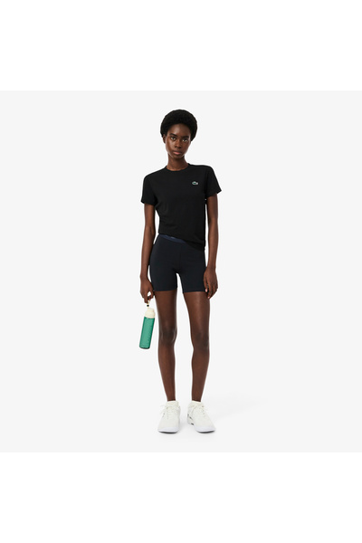 Lacoste Kadın Slim Fit Siyah Tayt