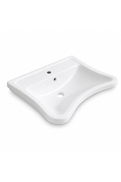 quarter bath Engelli Lavabo 50x60 cm – Duvara Asma Seramik Lavabo – Tekerlekl...